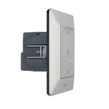 LEGRAND 752390A Valena Life with Netatmo okos redőny/zsaluzia vezérlő (végrehajtó), nulla (N) vezető bekötéssel, keret nélkül, alumínium
