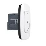   LEGRAND 752590A Valena Allure with Netatmo okos redőny/zsaluzia vezérlő (végrehajtó), nulla (N) vezető bekötéssel, keret nélkül, fehér
