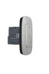 LEGRAND 752790A Valena Allure with Netatmo okos redőny/zsaluzia vezérlő (végrehajtó), nulla (N) vezető bekötéssel, keret nélkül, alumínium