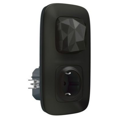   LEGRAND 752896 Intelligens kezdő csomag - Központi egység intelligens csatlakozóaljzattal + főkapcsoló Valena Allure Netatmo fekete