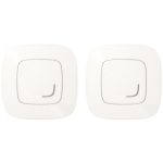   LEGRAND 752952 Párosított szett: Alternatív kapcsolás - 1 intelligens kapcsoló + 1 vezeték nélküli kapcsoló Valena Allure Netatmo gyöngyház