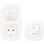   LEGRAND 752996 Intelligens kezdő csomag - Központi egység intelligens csatlakozóaljzattal + főkapcsoló Valena Allure Netatmo gyöngyház