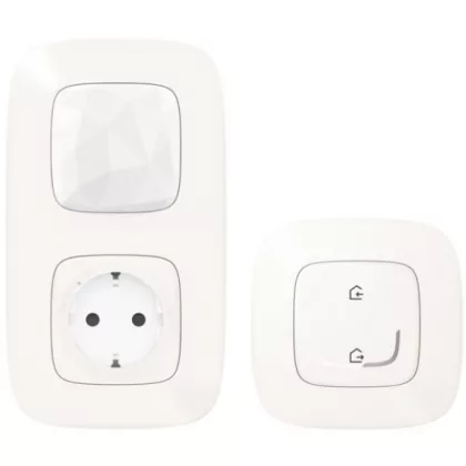   LEGRAND 752996 Intelligens kezdő csomag - Központi egység intelligens csatlakozóaljzattal + főkapcsoló Valena Allure Netatmo gyöngyház