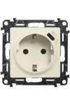 LEGRAND 753235 Valena Life 2P+F dugalj csatlakozóaljzat+ USB C-túpusú 1,5A-5V-7,5W töltőaljzat, körmös/csavaros rögz, rugós beköt, Elefántcsont LEGRAND 753235 Valena Life 2P+F dugalj csatlakozóaljzat+ USB C-túpusú 1,5A-5V-7,5W töltőaljzat, körmös/csavaros rögz, rugós beköt, Elefántcsont