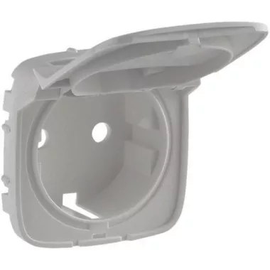 LEGRAND 754847 Valena Allure 2P + F socket cover, pin cover, aluminum