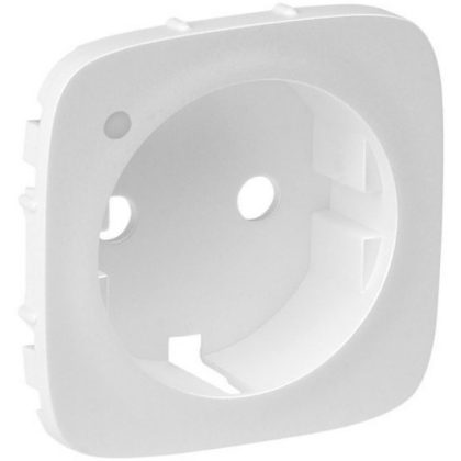   LEGRAND 754855 Valena Allure 2P + F socket with illuminated cover, white