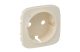 LEGRAND 754856 Valena Allure 2P+F dugalj csatlakozóaljzat ellenőrzőfényes burkolat, elefántcsont