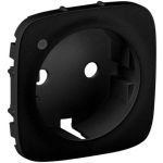   LEGRAND 754858 Valena Allure 2P + F socket with illuminated cover, black