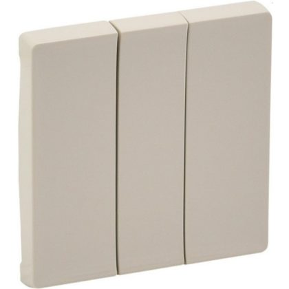 LEGRAND 755031 Valena Life hármas billentyű, Elefántcsont