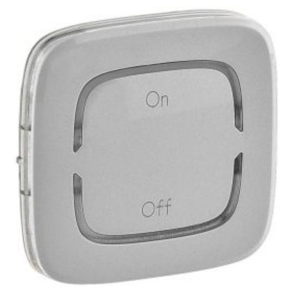   LEGRAND 755378 MyHOME (Valena Allure) BE/KI jelölés széles burkolat, aluminium