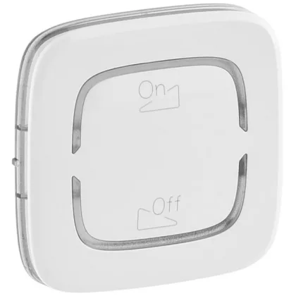   LEGRAND 755423 MyHome (Valena Allure) hangerővezérlés, fényerőszabályzás széles burkolat, fehér