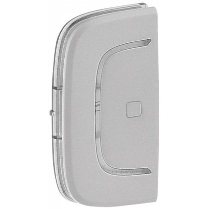 LEGRAND 755443 MyHome (Valena Allure) stop jobb vagy bal oldali burkolat, aluminium