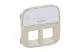 LEGRAND 755486 Valena Allure 2xRJ11/RJ45 aljzat burkolat címketartóval, Elefántcsont LEGRAND 755486 Valena Allure 2xRJ11/RJ45 aljzat burkolat címketartóval, Elefántcsont