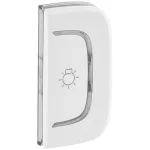 LEGRAND 755494 Myhome (Valena Allure) világítás jobb oldali burkolat, fehér