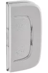 LEGRAND 755538 MyHOME (Valena Allure) GEN BE/KI jobb oldali burkolat, aluminium