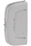 LEGRAND 755546 MyHOME (Valena Allure) GEN BE/KI bal oldali burkolat, aluminium