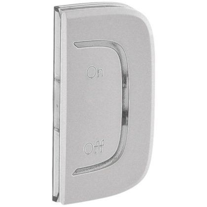  LEGRAND 755549 MyHOME (Valena Allure) ON / OFF marking right cover, aluminum