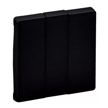 LEGRAND 756032 Valena Life hármas billentyű, matt fekete