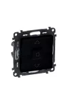 LEGRAND 756329 Valena Life redőnykapcsoló mechanizmus burkolattal, fekete