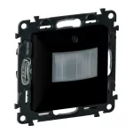  LEGRAND 756373A Valena Life mozgásérzékelős (PIR) kapcsoló, 2-150 W (LED max. 100 W), 2 vezetékes, fekete
