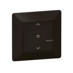   LEGRAND 756390 Valena Life Netatmo intelligens redőnykapcsoló (végrehajtó), fekete