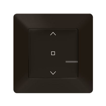   LEGRAND 756390A Valena Life with Netatmo okos redőny/zsaluzia vezérlő (végrehajtó), nulla (N) vezető bekötéssel, keret nélkül, fekete