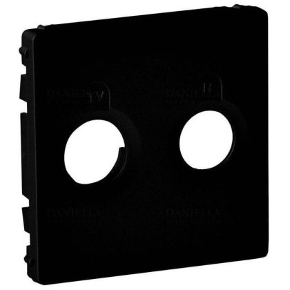 LEGRAND 756782 Valena Life TV-Rádió csatlakozóaljzat burkolat, fekete