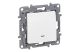 LEGRAND 764522 Niloé single pole push light, white