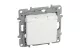 LEGRAND 764532 Niloé 2P+F dugalj csatlakozóaljzat csapófedeles gyermekvédelemmel, fehér