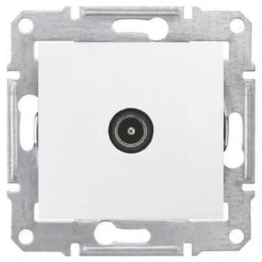 LEGRAND 764552 Niloé TV aljzat, átmenő (14 dB), fehér