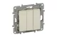 LEGRAND 764603 Niloé hármas egypólusú kapcsoló, 10AX, bézs