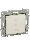 LEGRAND 764611 Niloé redőnykapcsoló 6 AX, bézs