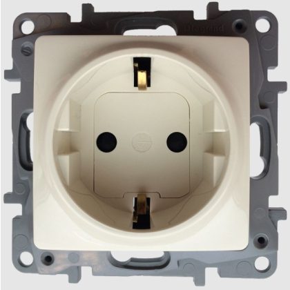   LEGRAND 764629 Niloé 2P + F socket with child protection (screw), beige