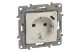 LEGRAND 764635 Niloé 2P+F földelt dugalj csatlakozóaljzat, USB C-típusú csatlakozóval, bézs
