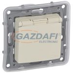   LEGRAND 764647 Niloé 2P+F dugalj csatlakozóaljzat IP44 gyermekvédelemmel, bézs