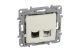 LEGRAND 764670 Niloé RJ11 + RJ45 Cat.5 UTP csatlakozóaljzat, bézs
