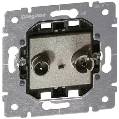 LEGRAND 775786 Galea Life TV-RD aljzat mechanizmus, végzáró, 1,5 dB