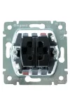 LEGRAND 775818 Galea Life kettős váltóérintkezős nyomó mechanizmus