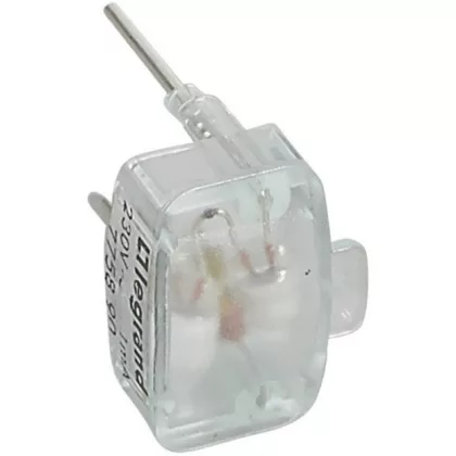 LEGRAND 775890 230V 1mA zöld glimmlámpa