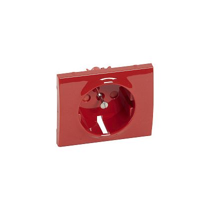 LEGRAND 777029 Galea Life 2P + T socket cover red