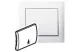 LEGRAND 777044 Galea Life billentyű lámpajellel, fehér