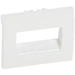 LEGRAND 777075 Galea Life 2xRJ11/45 burkolat, fehér