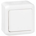   LEGRAND 782364 Forix IP44 falon kívüli egypólusú nyomó 6 A - 250 V~ fehér