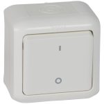   LEGRAND 782366 Forix IP44 wall-mounted bipolar switch 10 AX - 250 V ~ white