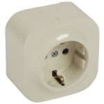   LEGRAND 782450 Forix IP20 fk 2P+F földelt dugalj csatlakozóaljzat, 16 A , gyv, bézs