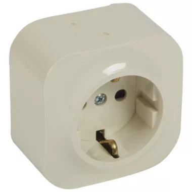 LEGRAND 782450 Forix IP20 fk 2P+F földelt dugalj csatlakozóaljzat, 16 A , gyv, bézs