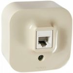   LEGRAND 782454 Forix IP20 falon kívüli 1x RJ45 Cat. 5e UTP informatikai csatlakozóaljzat bézs