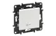 LEGRAND 863116 Niloé Step váltókapcsoló jelzőfénnyel, 10AX, fehér