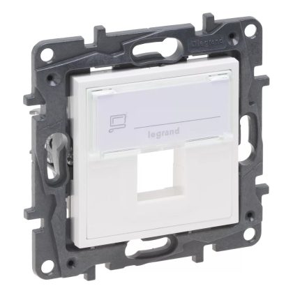 LEGRAND 863187 Niloé Step keystone adapter, fehér