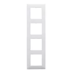 LEGRAND 863194 Niloé Step 4-es keret, fehér